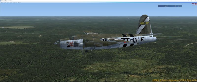 1 Hdg to KVPS AB for Bombing Practice