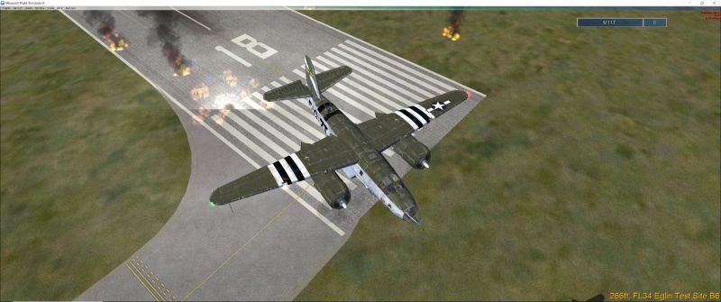Flt 902108 drop bombs low alt. any ditection  10 