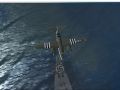 B 26 dropping 1000lb on the Tirpitz  3 