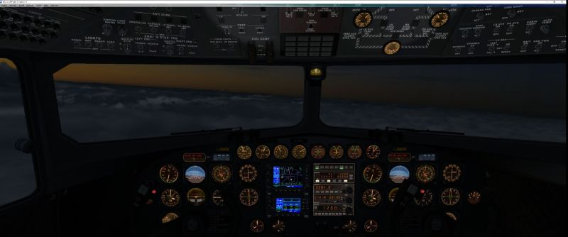 Early Morning Over France