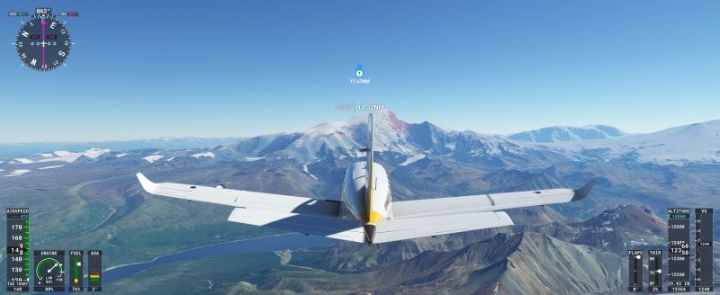 Flying over numerous Mountains in Southwest Alaska  1 