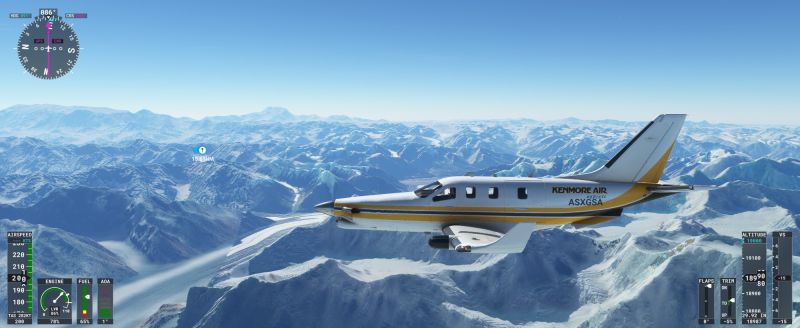 Flying over numerous Mountains in Southwest Alaska  3 