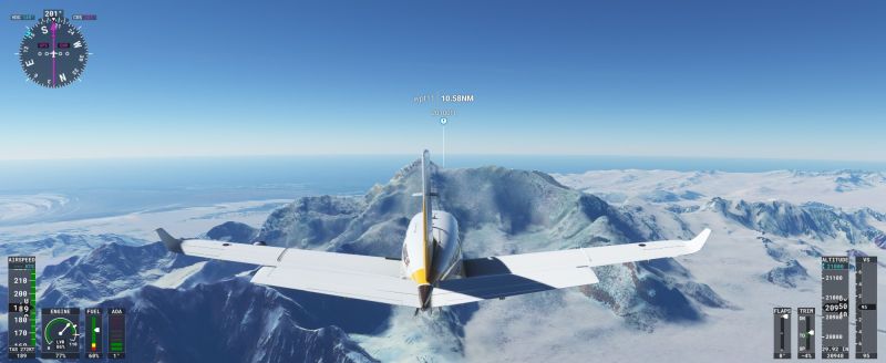Flying over numerous Mountains in Southwest Alaska  5 4