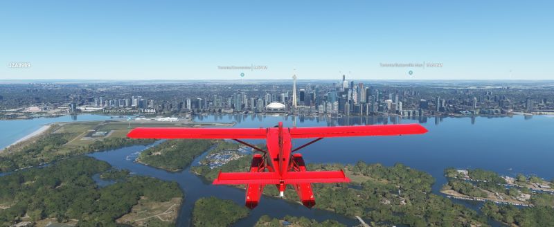 6 Looking North at the Toronto Skyline