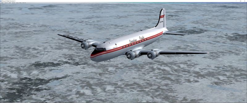 DC 4 flying another Payload to Churchill  Manioba